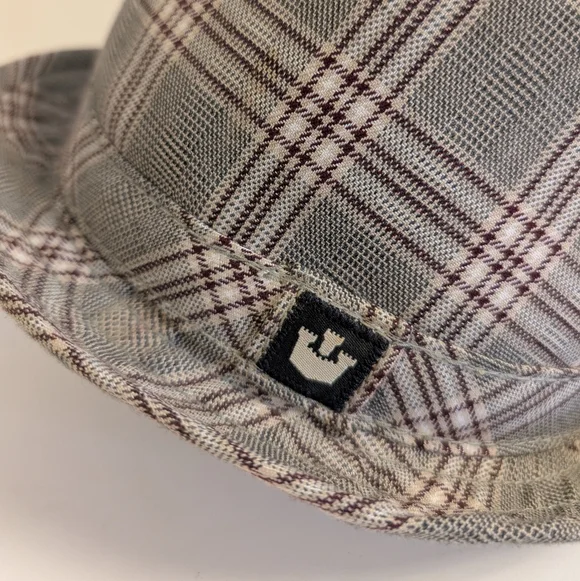 Goorin Bros Biggles Plaid Fedora Hat Classic Unisex Vintage Style Hat M - Picture 2 of 15